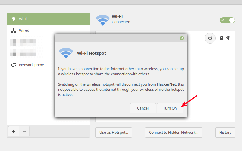 How To Share Wired Internet Via Wi Fi And Vice Versa On Linux