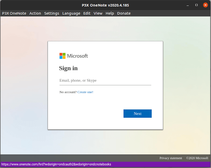 Microsoft Login