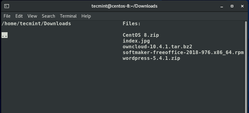 Search Files in Linux