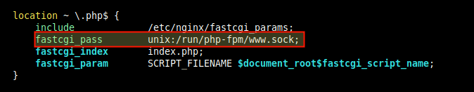 Connect Nginx to PHP-FPM Using Unix Socket