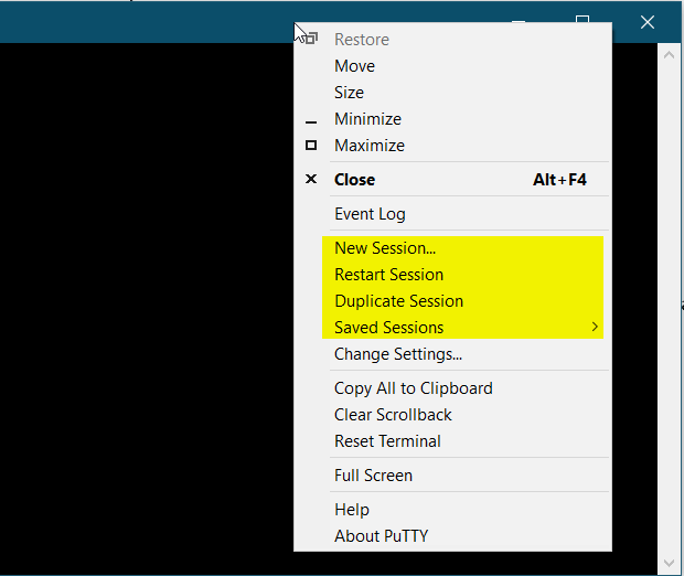 Putty New Sessions