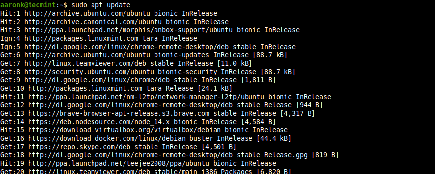 Install Security Updates on Ubuntu