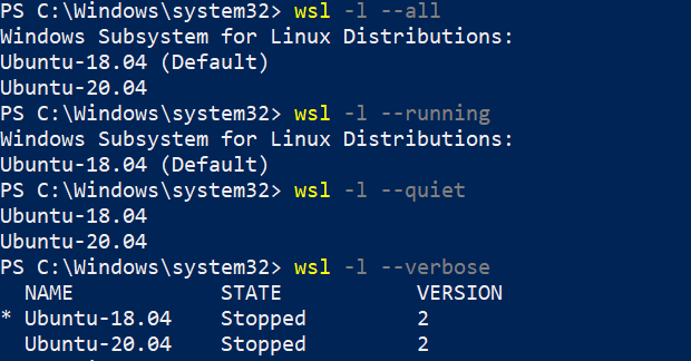 Check Distribution State