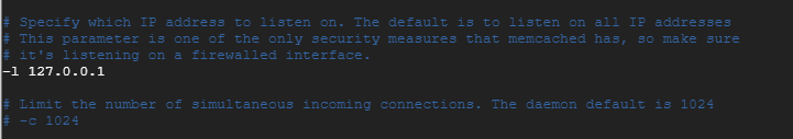 Memcached Enabled for Localhost