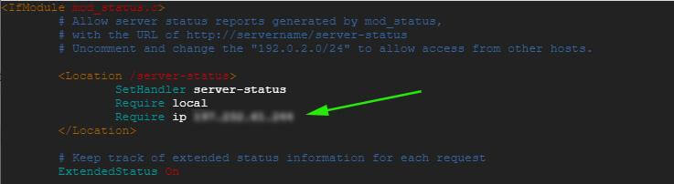 Configure mod_status Module in Apache Ubuntu