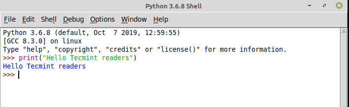 How to Install Python IDLE in Linux