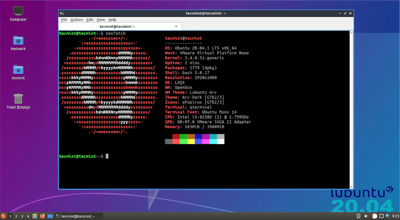 Lubuntu Desktop