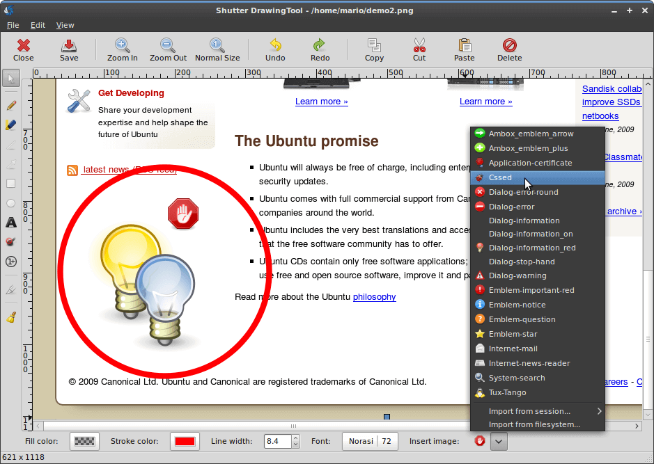 Herramienta de captura de pantalla del obturador para Ubuntu & Mint 