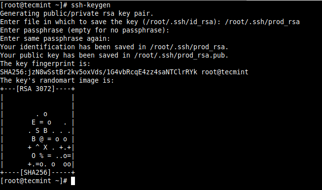  Generar clave SSH en Linux 