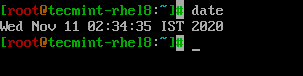 Check Date in Linux