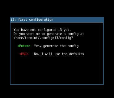 Create i3 Configuration File