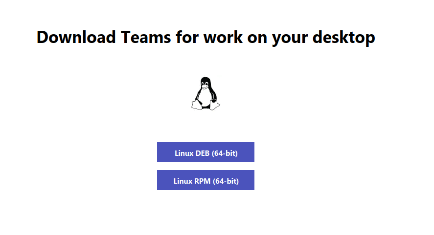 Download Microsoft Teams for Linux