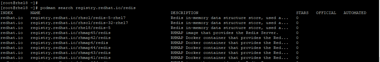 Search Registry for Container Image