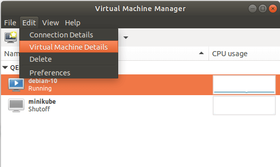 Check Virtual Machine Hardware