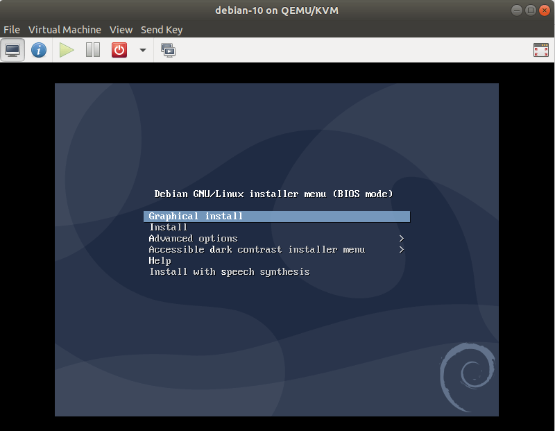 Debian VM Installation
