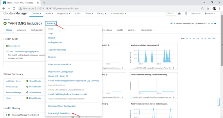 How to Set Up High Availability for Resource Manager – Part 6