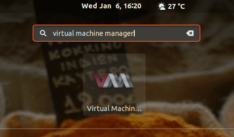 Launch Virt-Manager