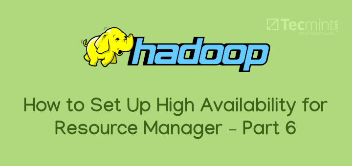 Set Up High Availability for Resource Manager