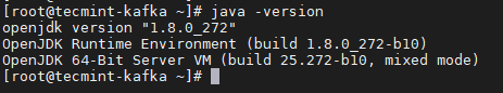  Verificar la versión de Java 