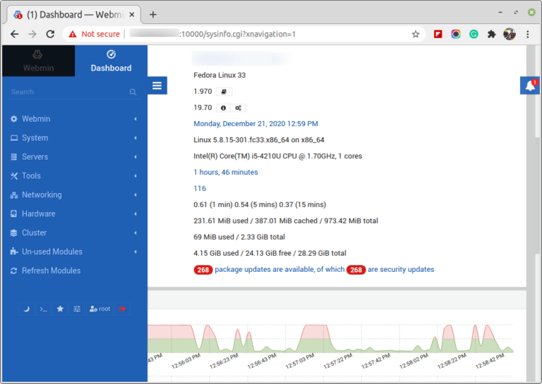 How to Install Webmin on Fedora Linux