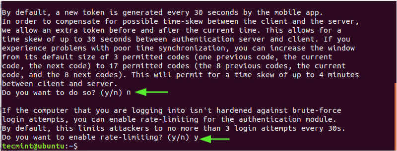 Enable Rate Limiting