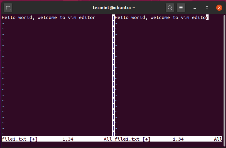 Navigate VIM Screens