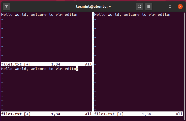 Navigate to Bottom VIM Screen