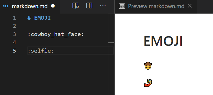 Add Emoji in Markdown