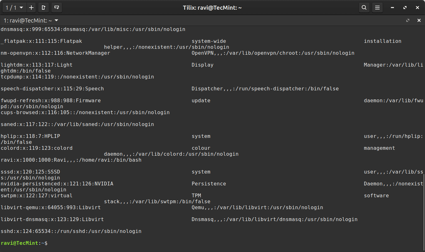 Converting File Data into Table Format