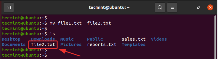 Rename Files in Linux