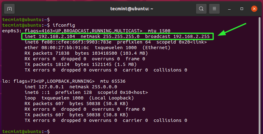 Check Server IP Address