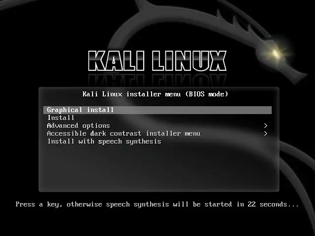 Kali Linux Installer