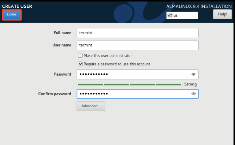 How to Install AlmaLinux 8.5 Step by Step