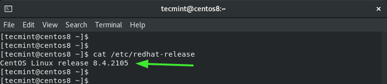 Check CentOS Version