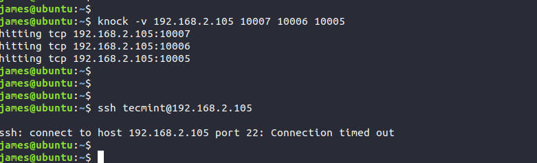 Close the SSH ports