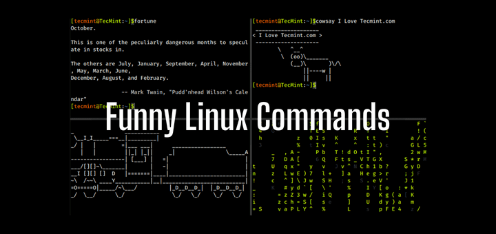 Funny Linux Commands