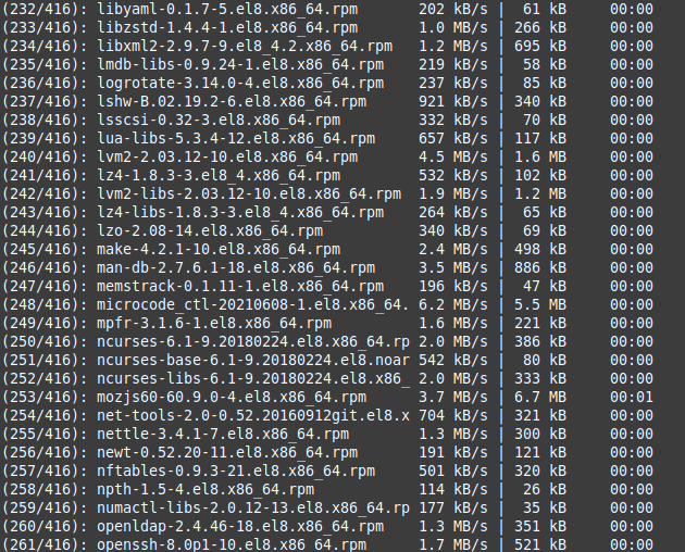 Migrating CentOS 8 to AlmaLinux