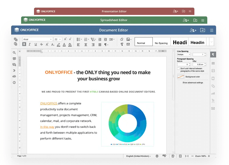 Online ONLYOFFICE Docs