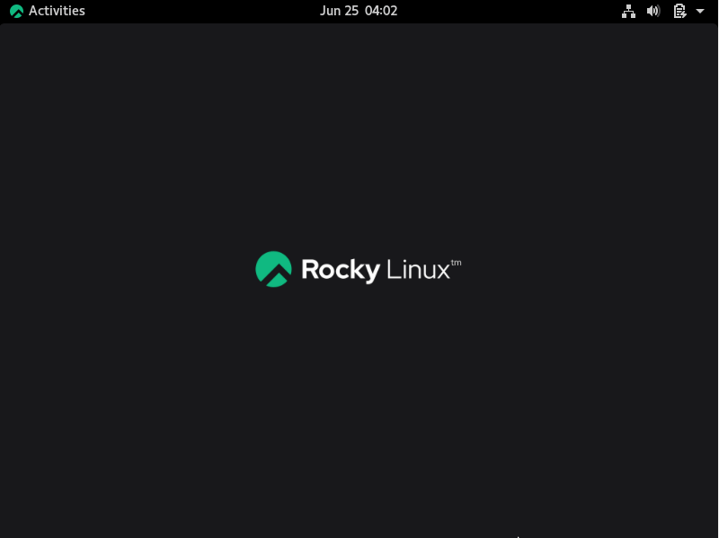 Escritorio Rocky Linux