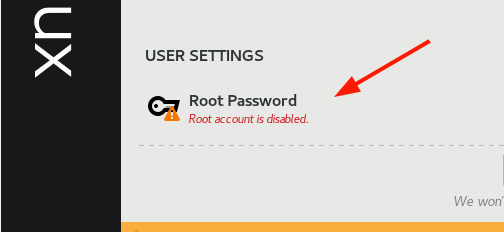 Rocky Linux User Settings