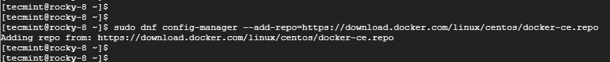 Add Docker Repository in Rocky Linux