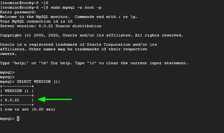 Connect MySQL Database