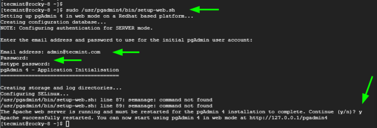 How to Install PgAdmin on Rocky Linux and AlmaLinux