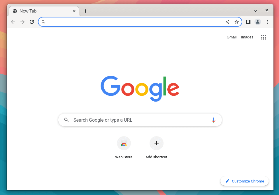 Welcome Google Chrome