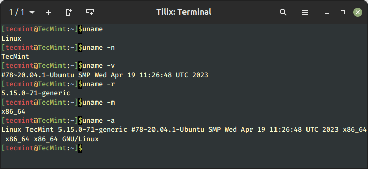 Check Linux System Info