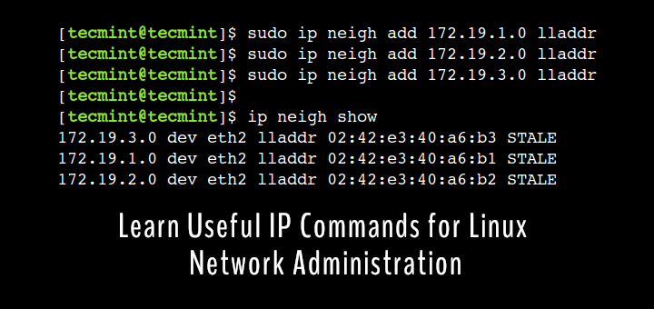 IP Command Examples