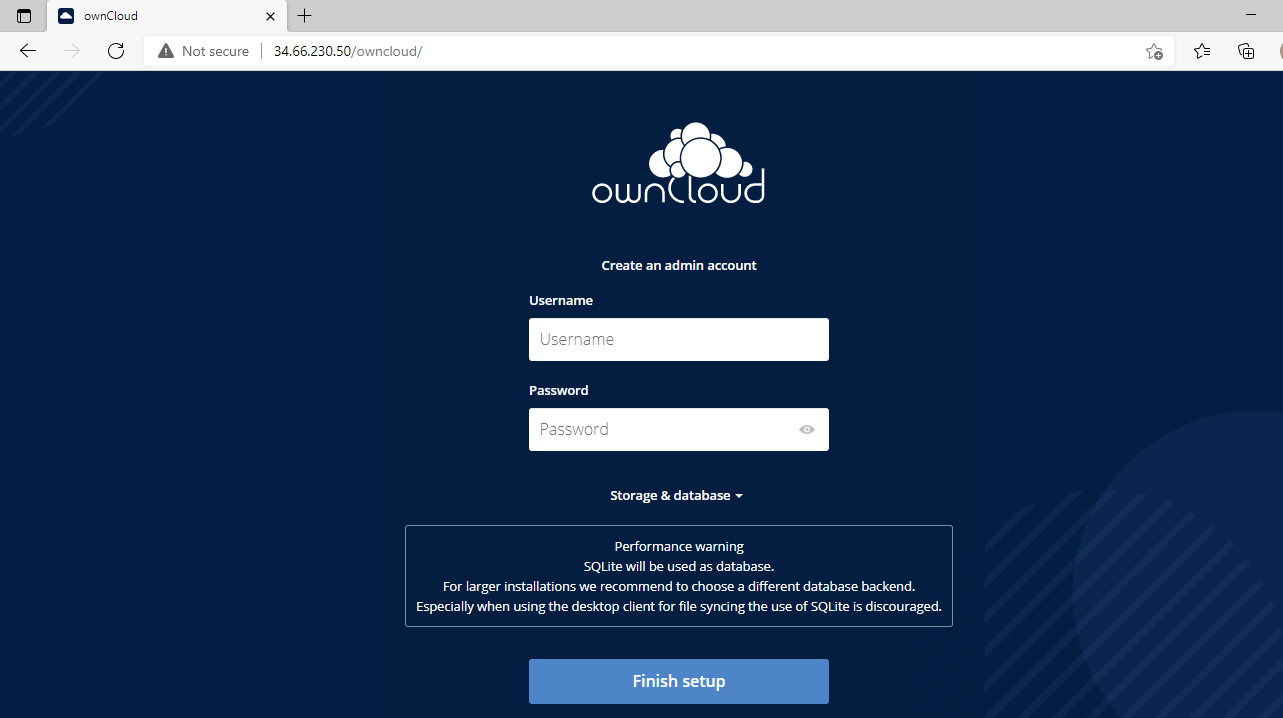 OwnCloud Login