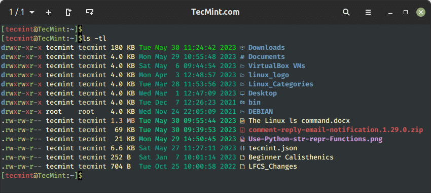 Sort Files By Newest in Linux