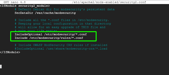 Configure ModSecurity Rules on Ubuntu