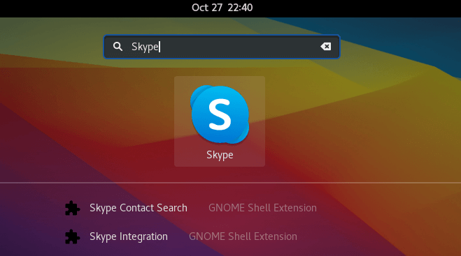 Launch Skype in Rocky Linux
